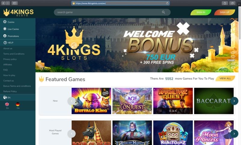 best online casino bonus