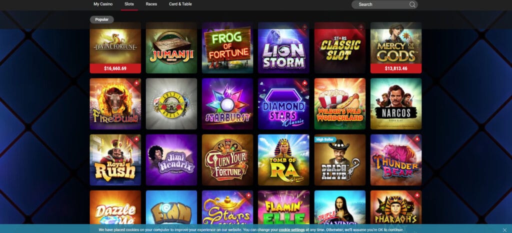 online casino 3 reel slots