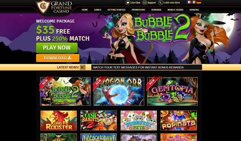 casino Castle no deposit bonus