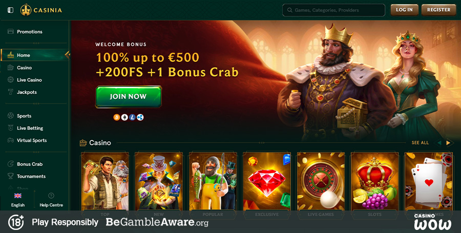  deposit online casino