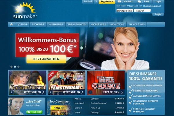 Online -Casino mit upi Kaution