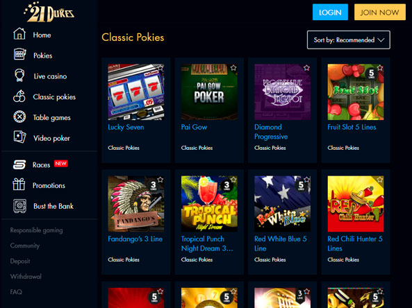 mobile pokies australia