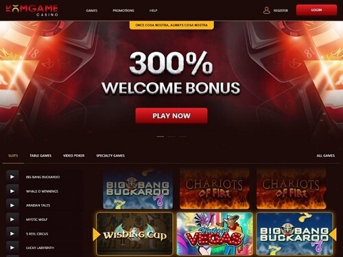 Casino Boocasino  Kein Einzahlungsbonus