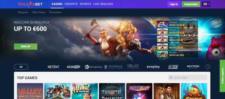 Live Casino video poker online