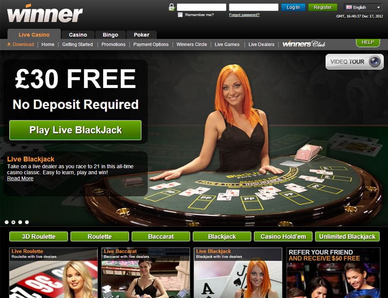 top no deposit bonus casino